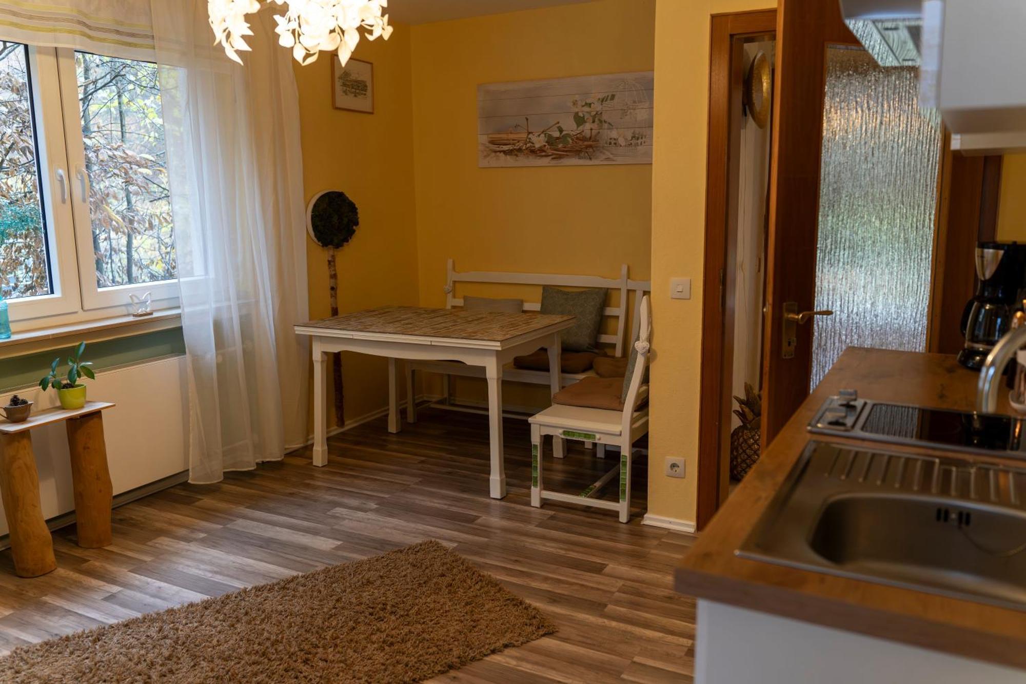 Marburg Apartment Pfiffige Luisa In Ruhiger Waldrandlage Mit Balkon Und Wintergarten 外观 照片