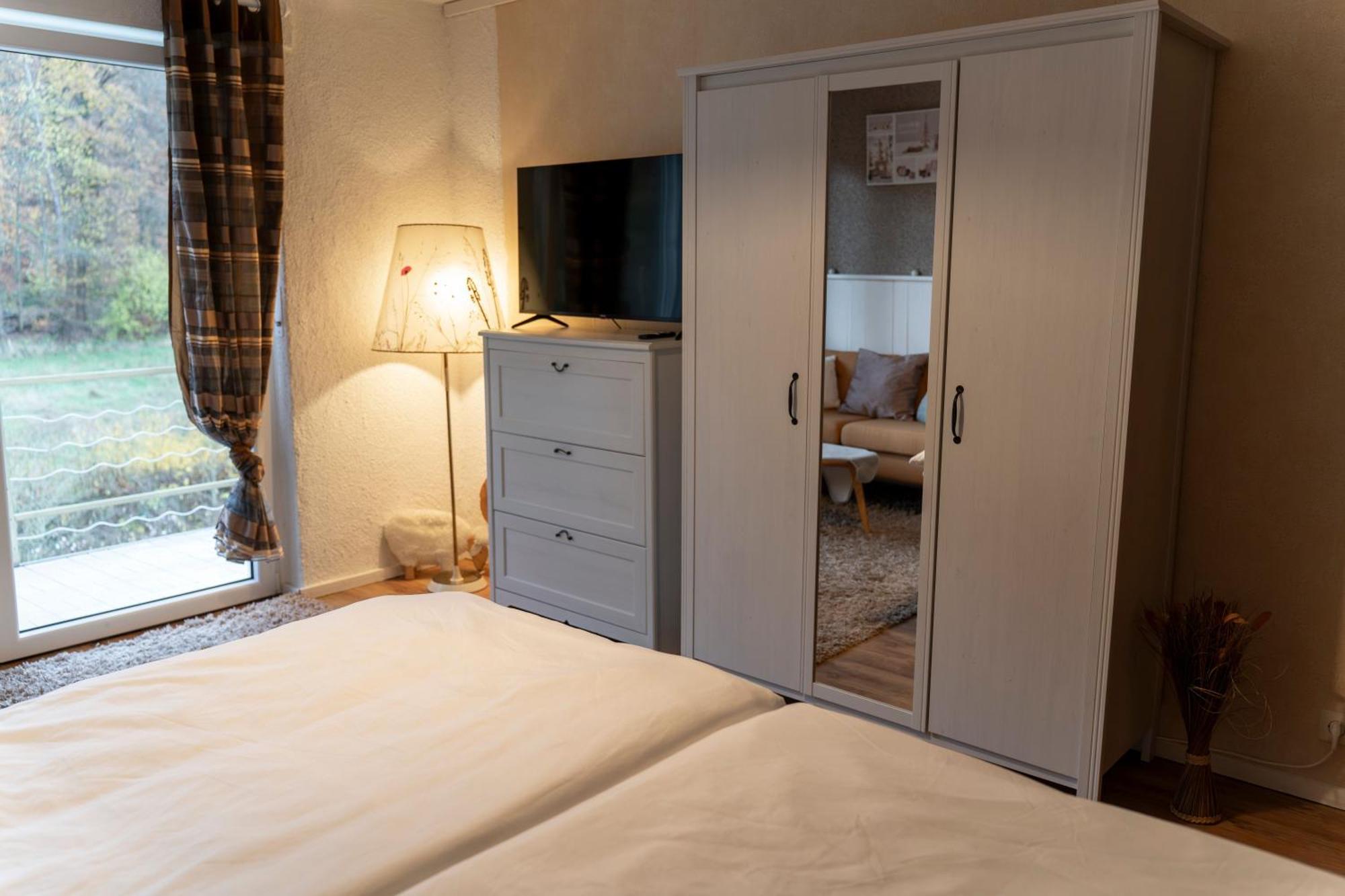 Marburg Apartment Pfiffige Luisa In Ruhiger Waldrandlage Mit Balkon Und Wintergarten 外观 照片