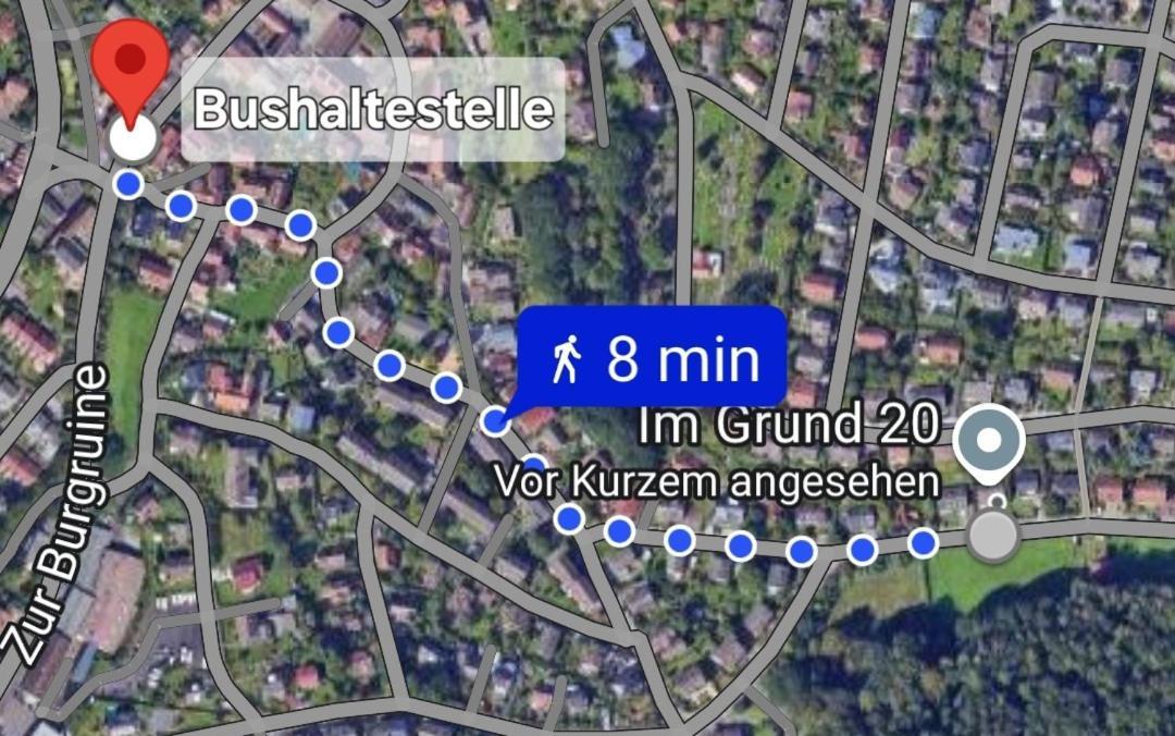 Marburg Apartment Pfiffige Luisa In Ruhiger Waldrandlage Mit Balkon Und Wintergarten 外观 照片